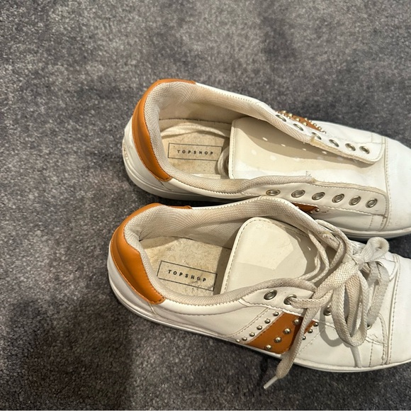 Top shop Embellished White Sneaker - Picture 3 of 3